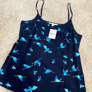 DR2 Blue Cranes Strappy Tank